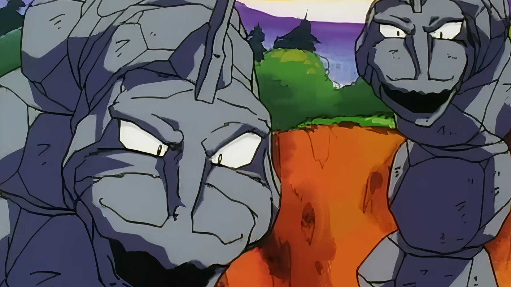 Two onix's from original show pokemon