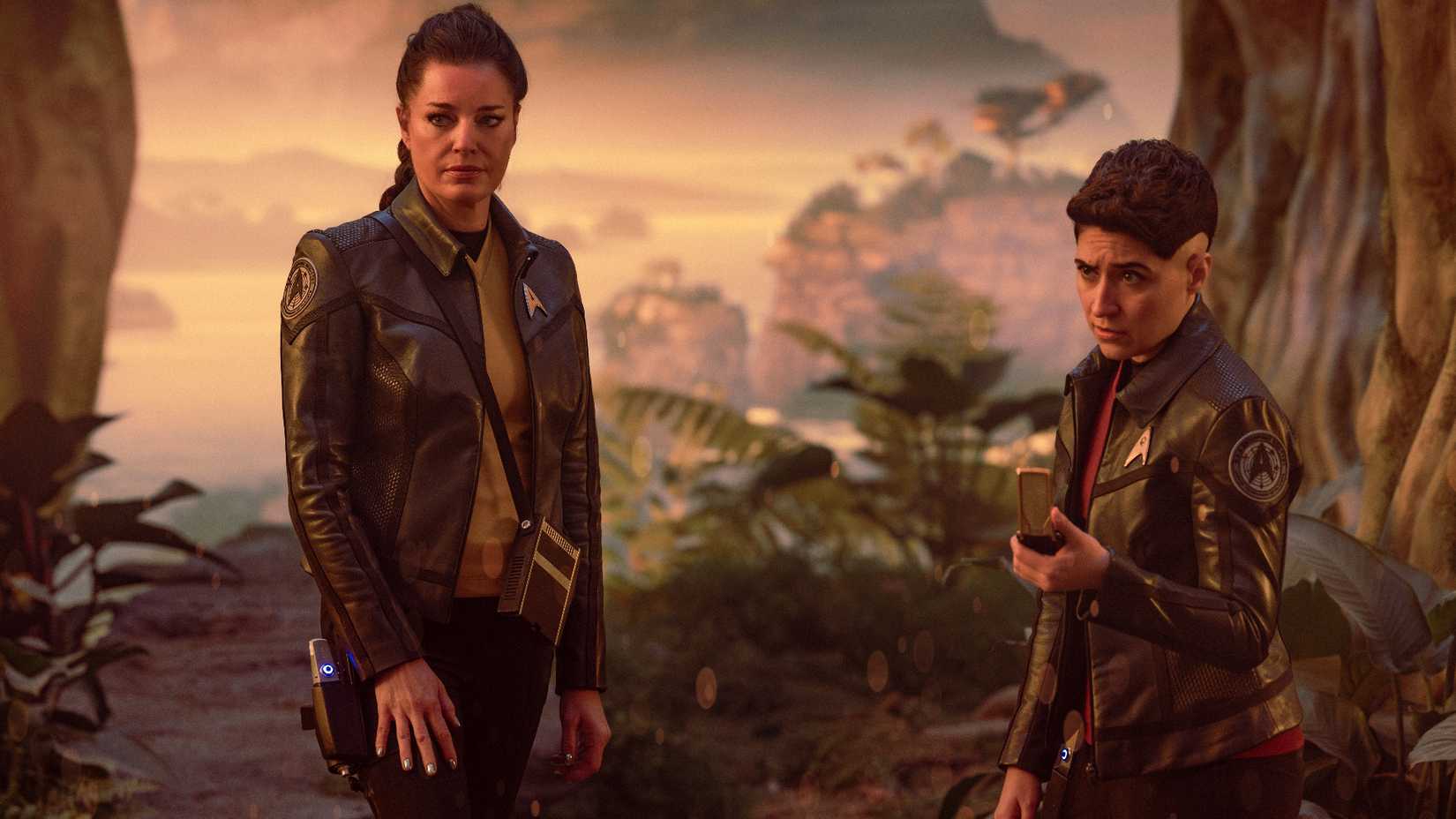 Una and Ortegas on prehistoric Earth