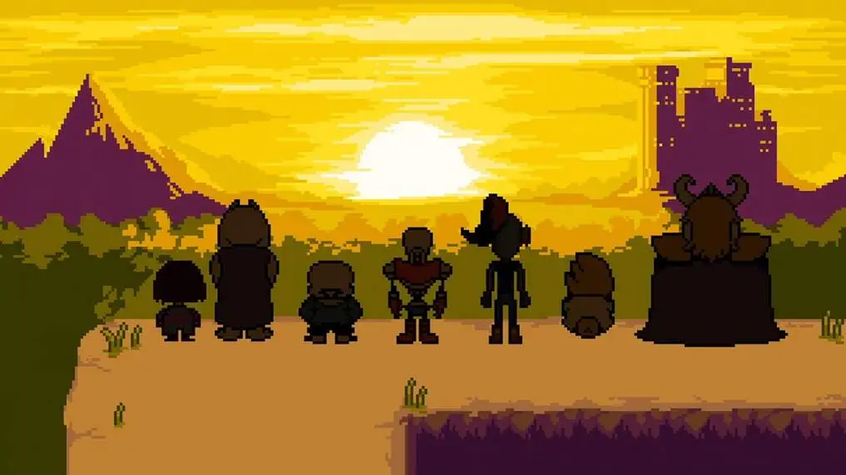 Undertale characters final cutscene