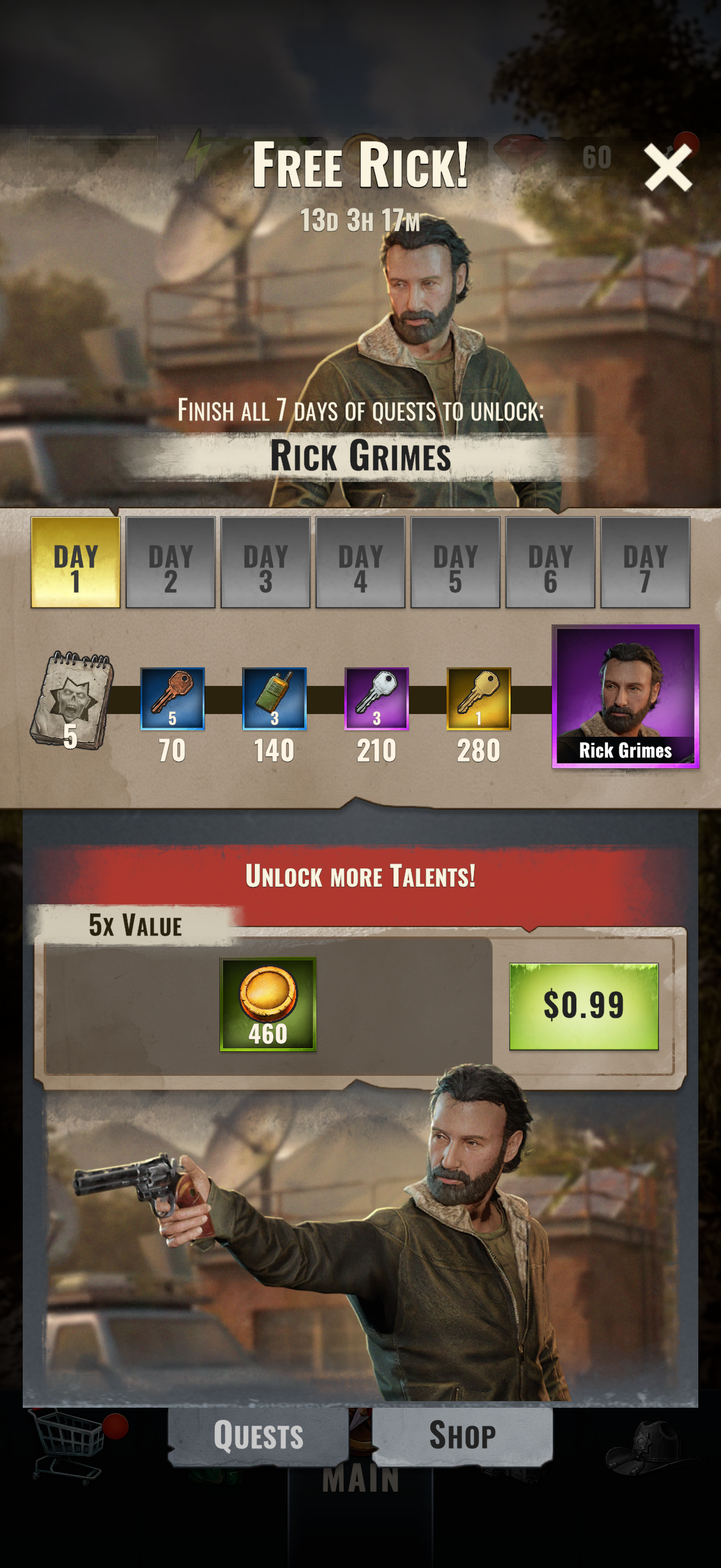 Walking Dead Aftermath Quests