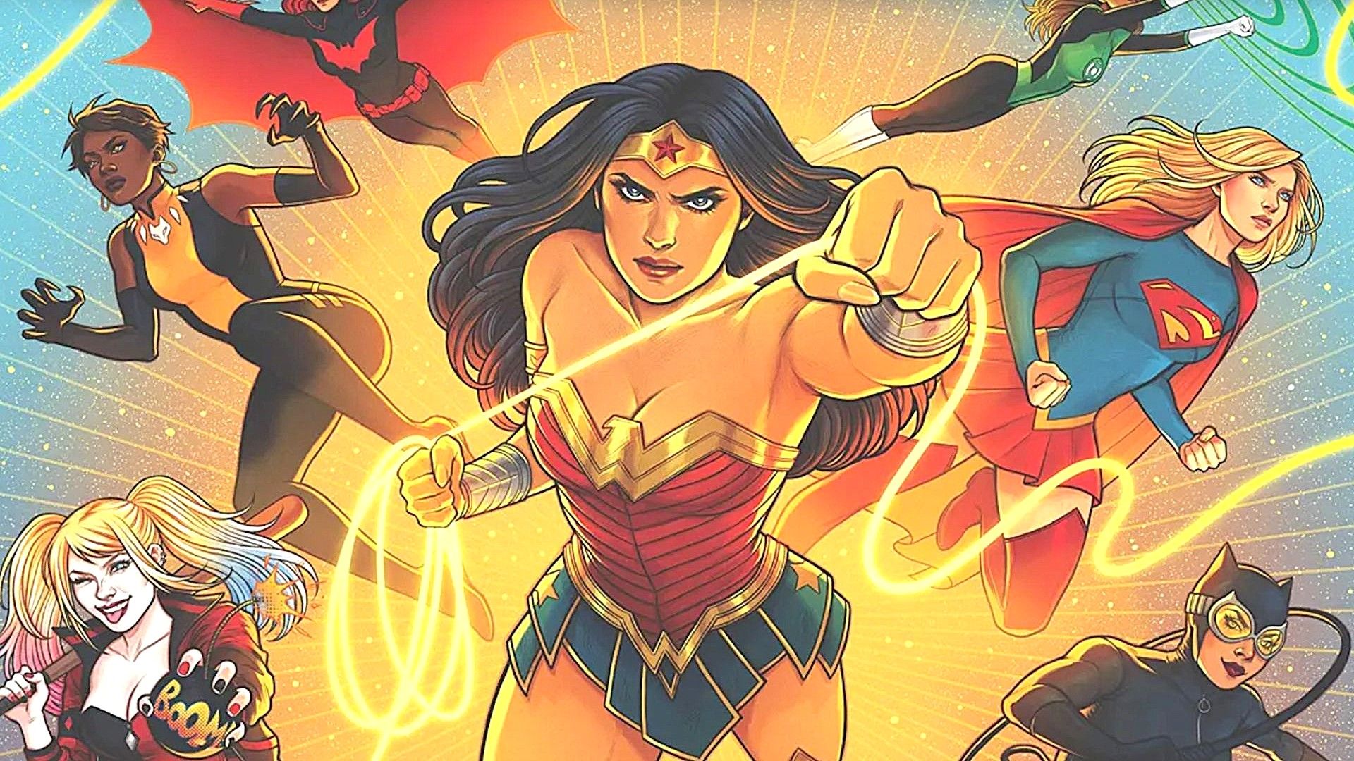 DC Reveals Wonder Woman & Supergirl’s Gorgeous New Anime Designs image