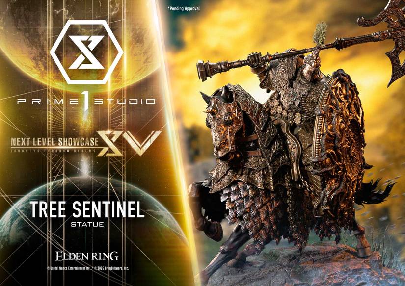Elden Ring Tree Sentinel Statue preview Prime 1 Studios