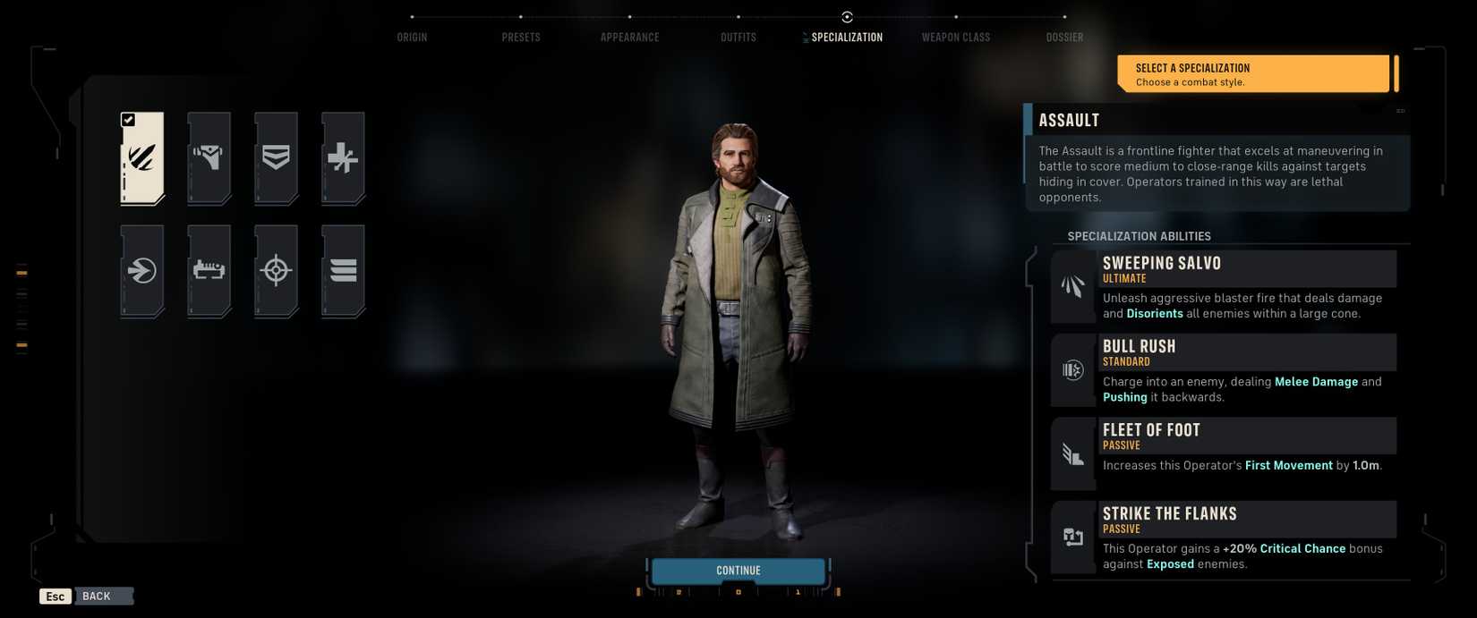 Star Wars Zero Company Assault Class