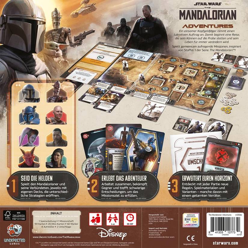 The Mandalorian: Adventures Board Game Expansion 'Sworn to the Creed' Announced