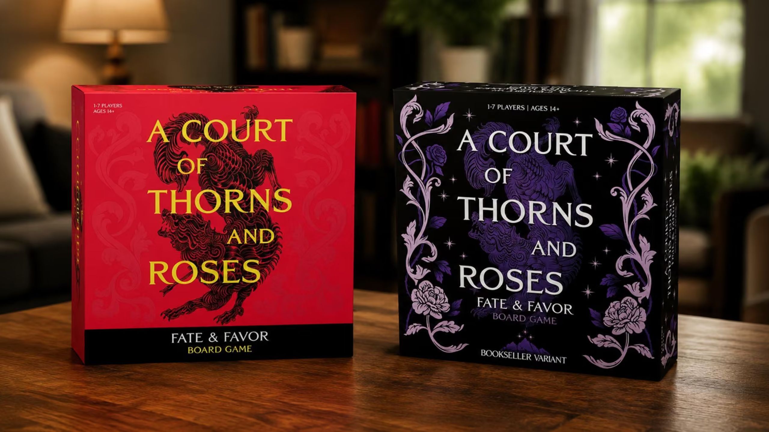 A Court Of Thorns And Roses board game editions