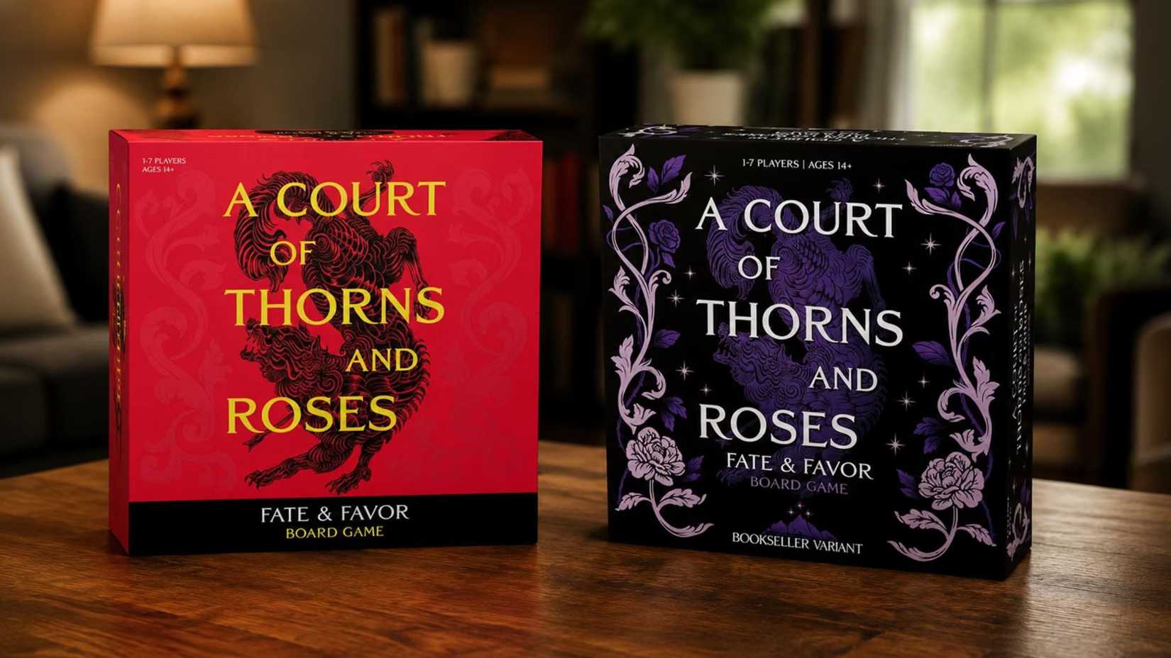 A Court Of Thorns And Roses board game editions