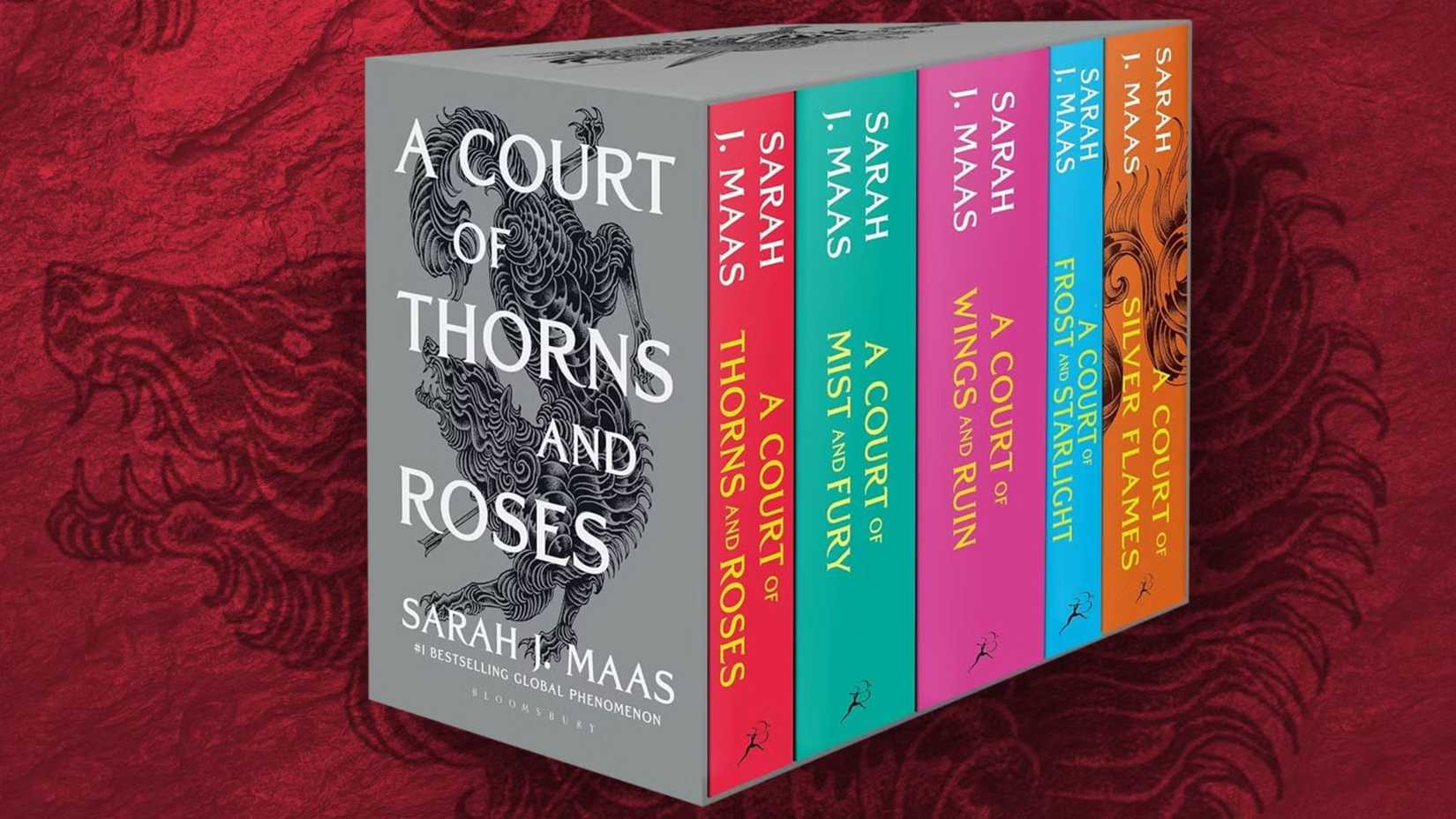 A Court Of Thorns And Roses Books 1 thru 5