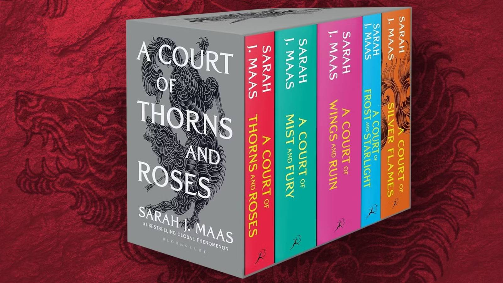 A Court Of Thorns And Roses Books 1 thru 5