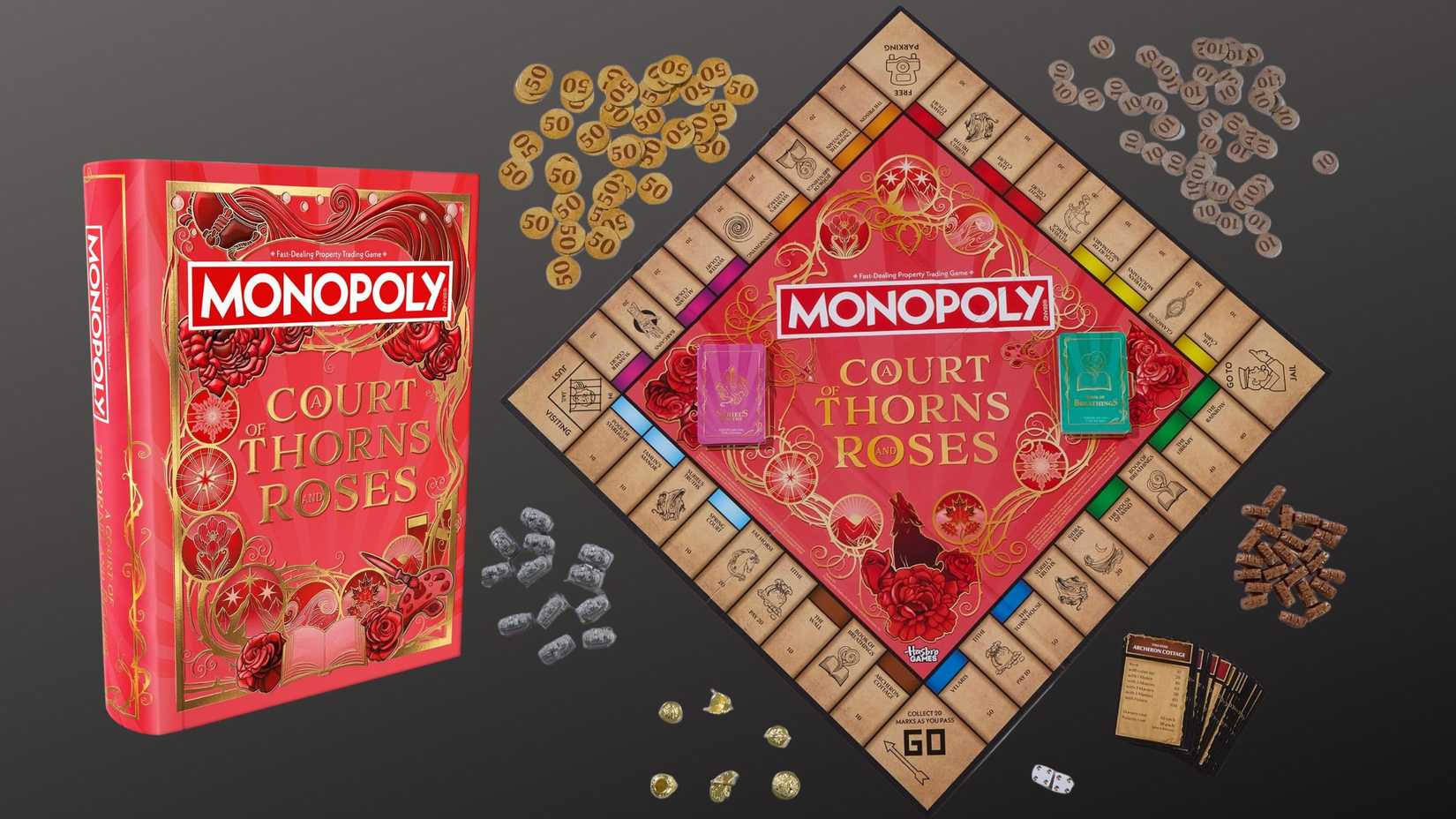A Court Of Thorns And Roses monopoly