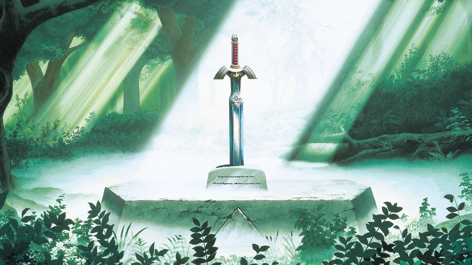 A Link to the Past Master Sword illustration