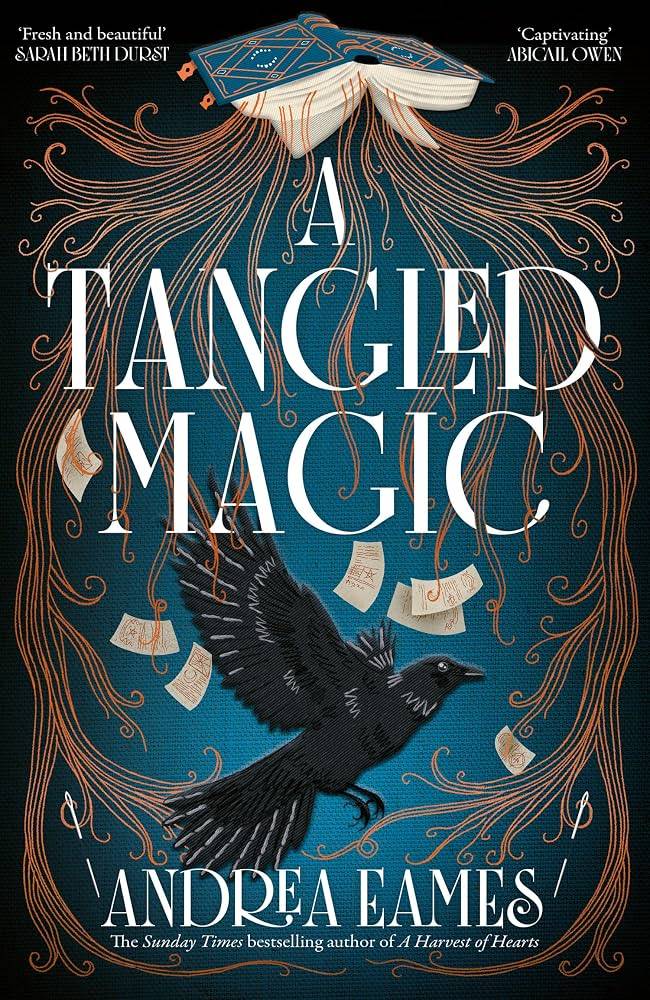 A Tangled Magic by Andrea Eames book cover UK edition
