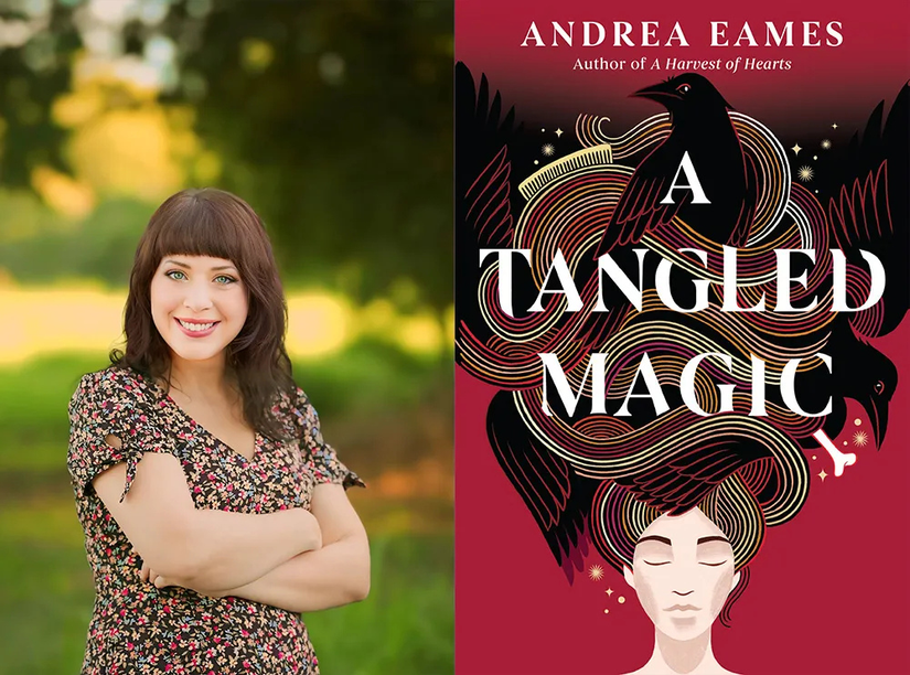 A Tangled Magic by Andrea Eames side-by-side image