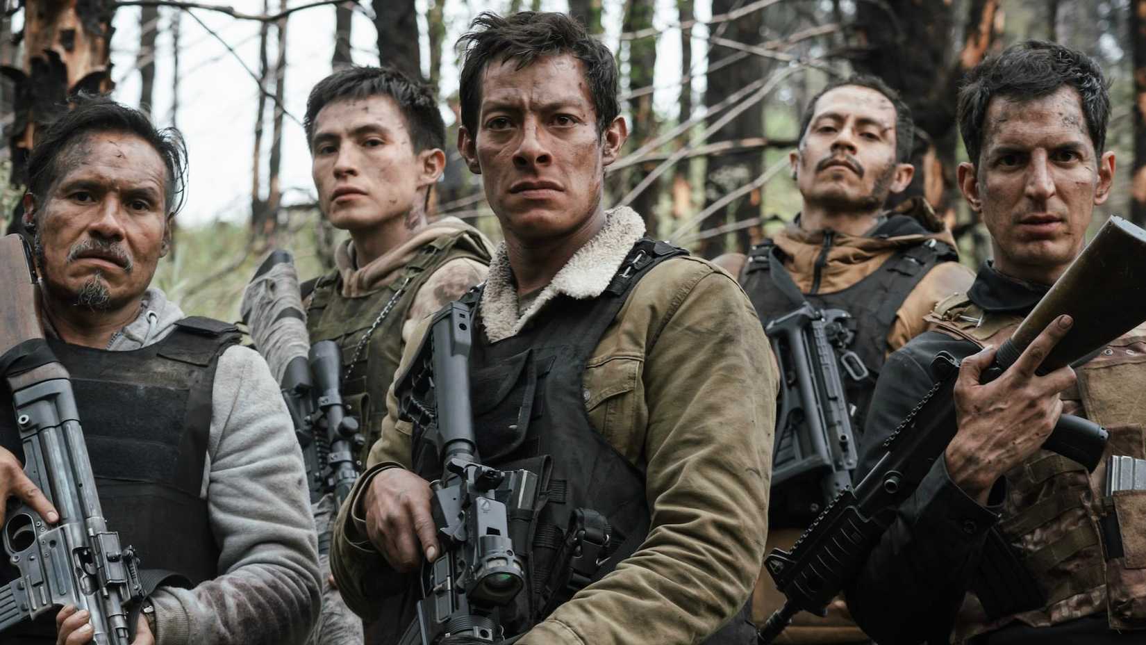 A team posing for a photo in Counterattack