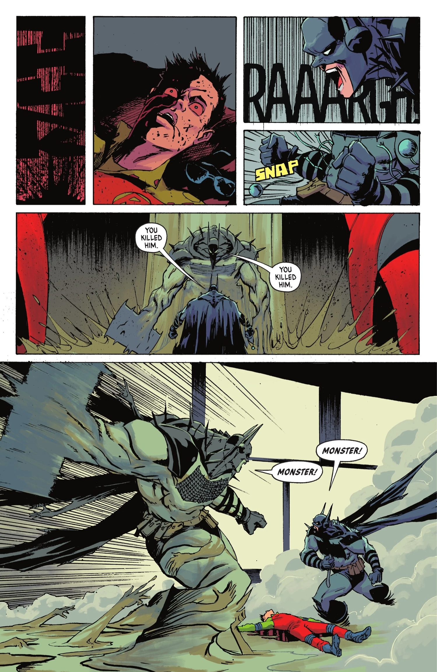 absolute batman 23 clayface kills robin tim drake (1)