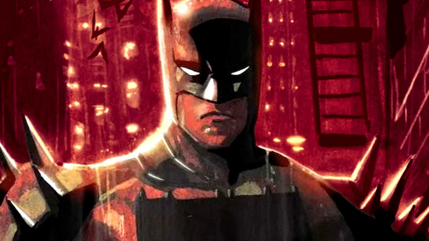Absolute Batman stands in an alleyway in DC Comics' Gotham art