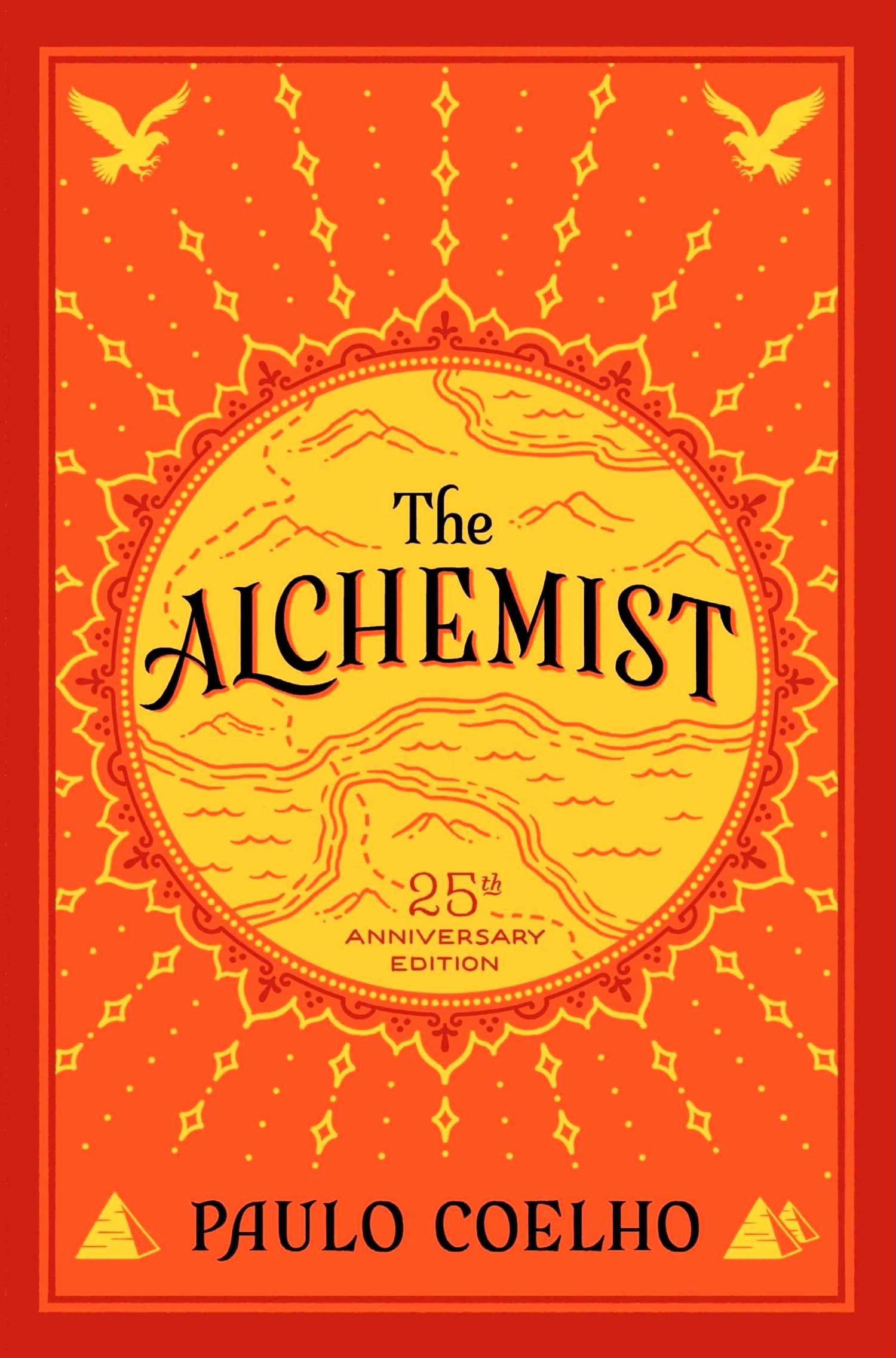 Alchemist orange edition book cover