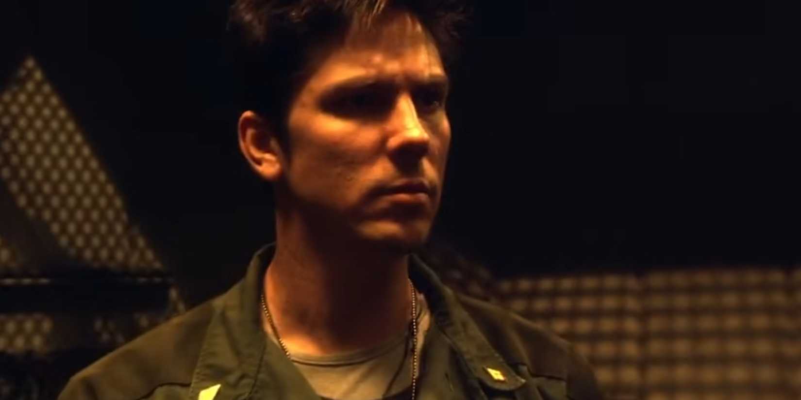 Anders humming All Along The Watchtower in Battlestar Galactica