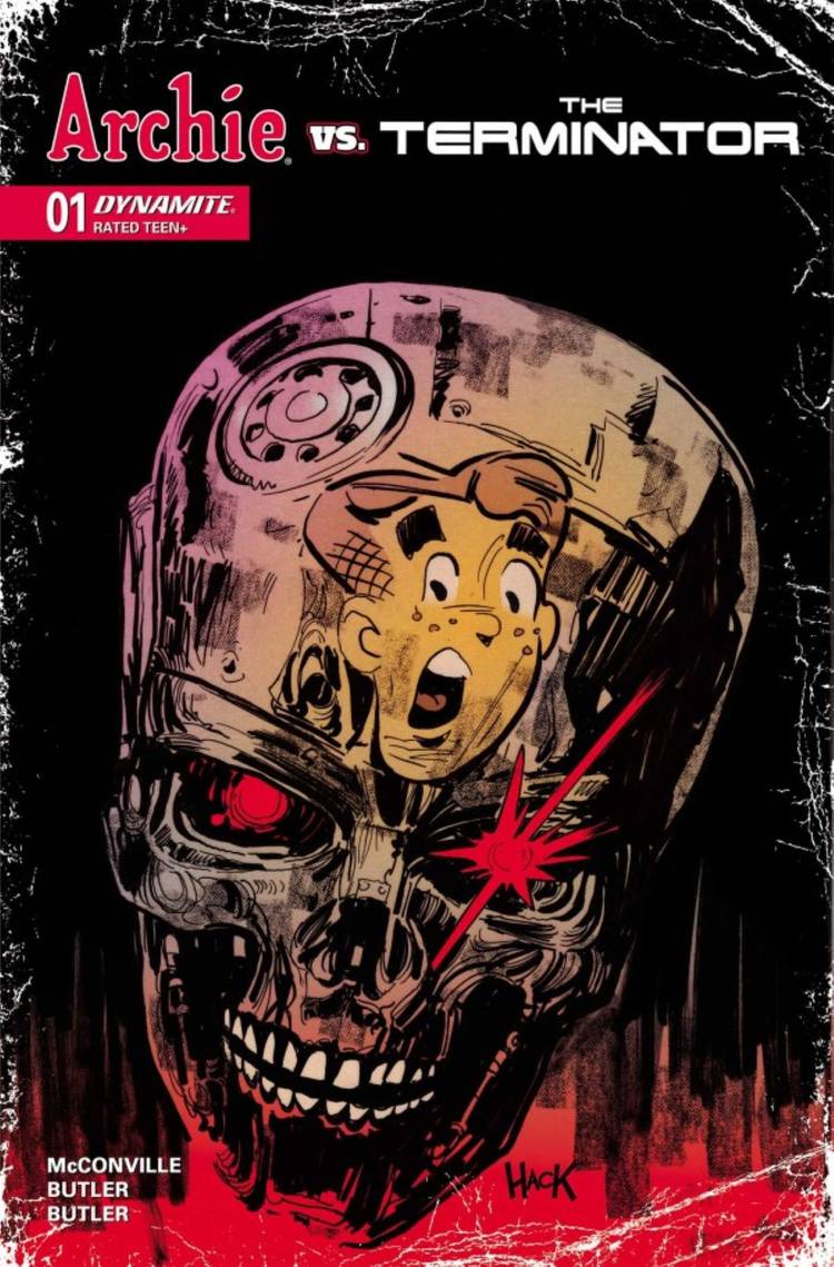 Archie vs The Terminator  #1 cover art 2