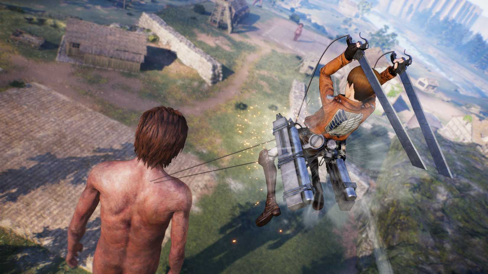 Attack on Titan game 3 gameplay screenshot