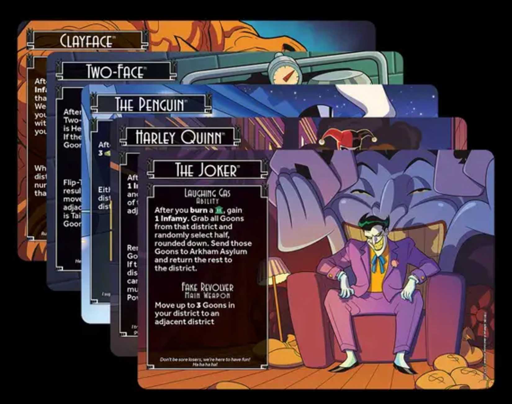 Batman Enemies of Gotham City cards
