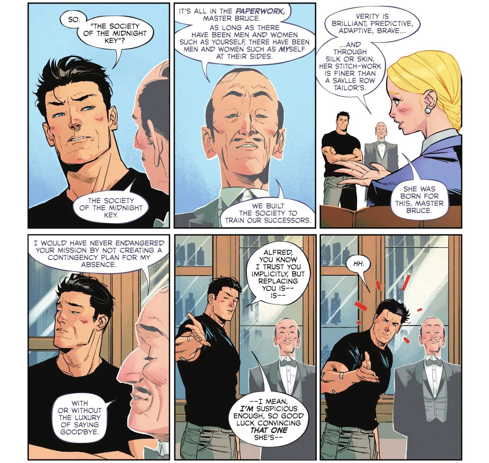 BATMAN INTRODUCES THE SOCIETY OF THE MIDNIGHT KEY