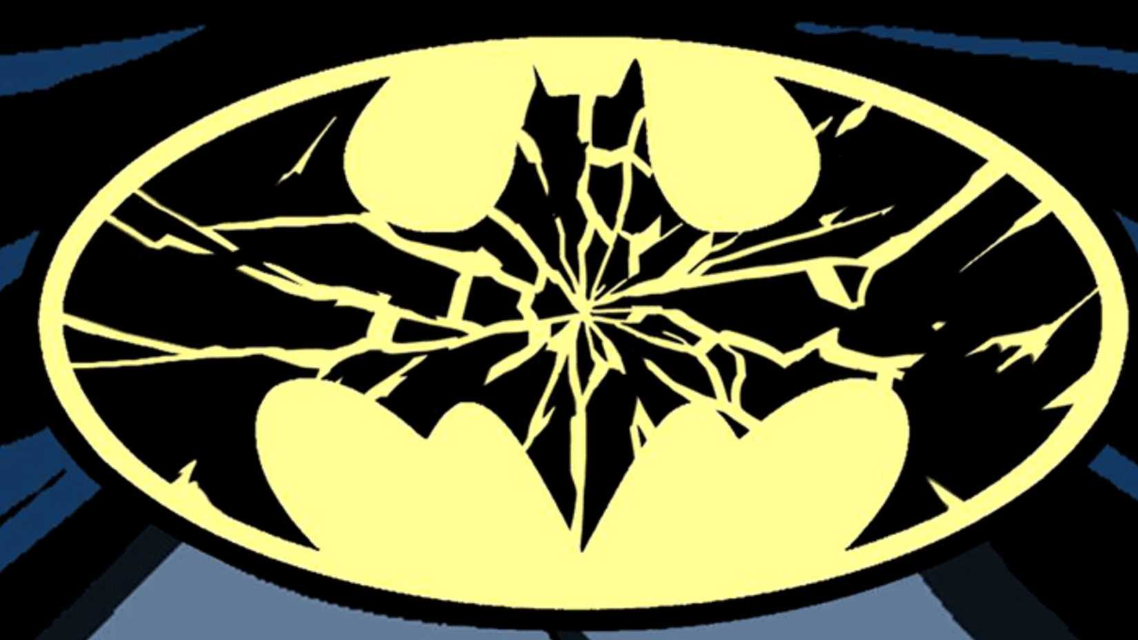 Batman Knightfall Broken Logo
