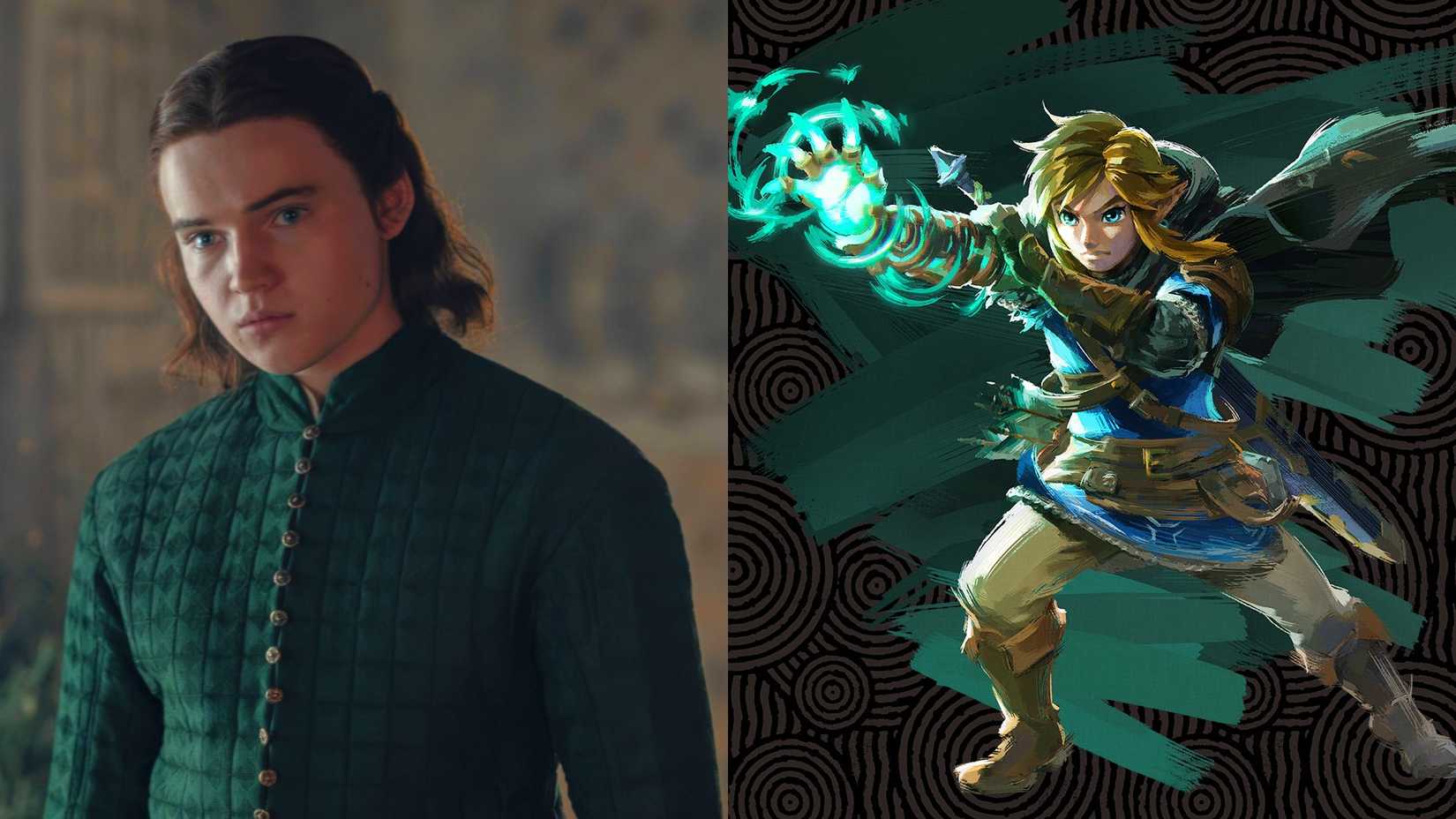 Benjamin Evan Ainsworth and Link The Legend of Zelda comparison