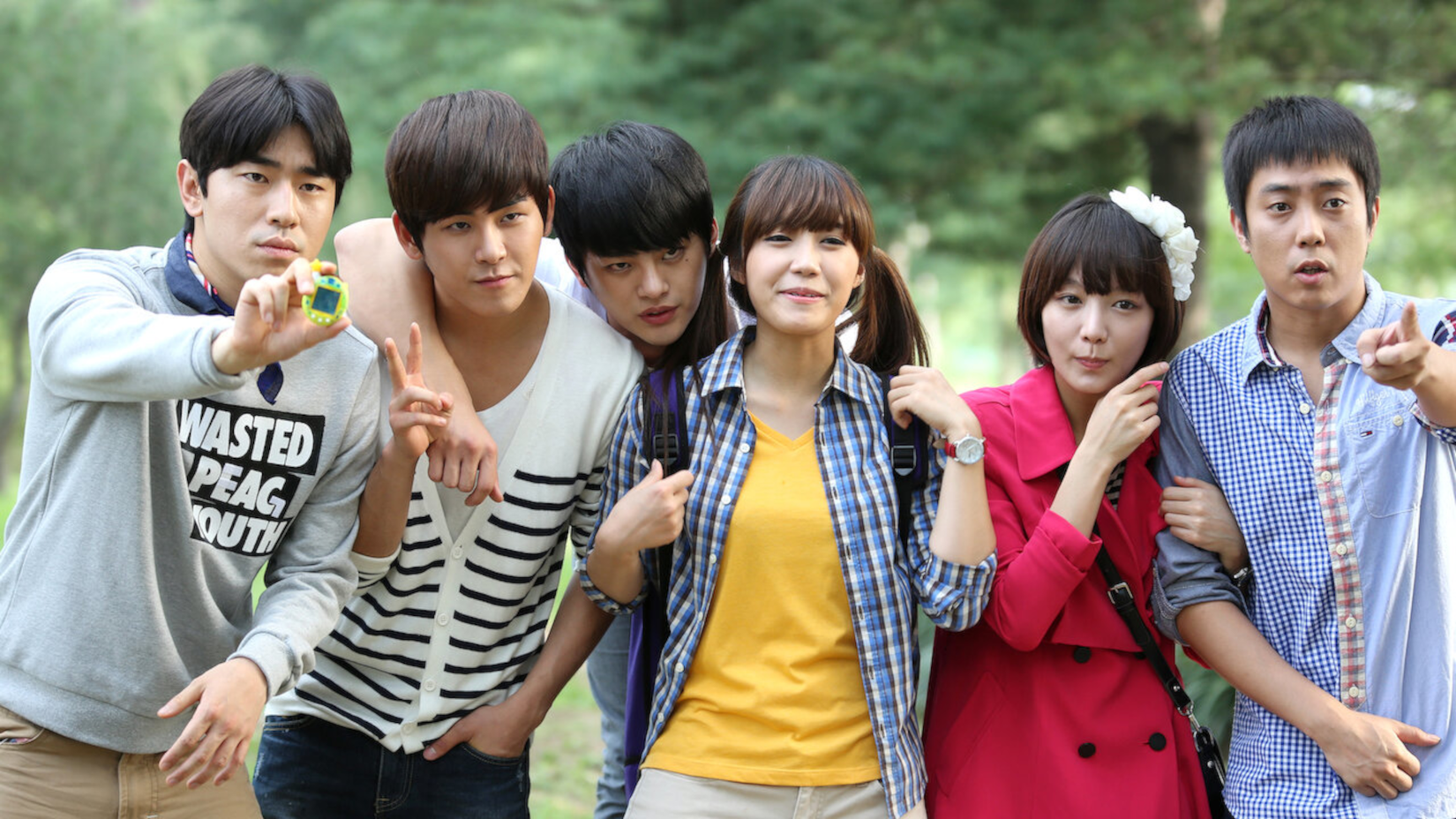 Best School K-Dramas Reply 1997 Group Photo