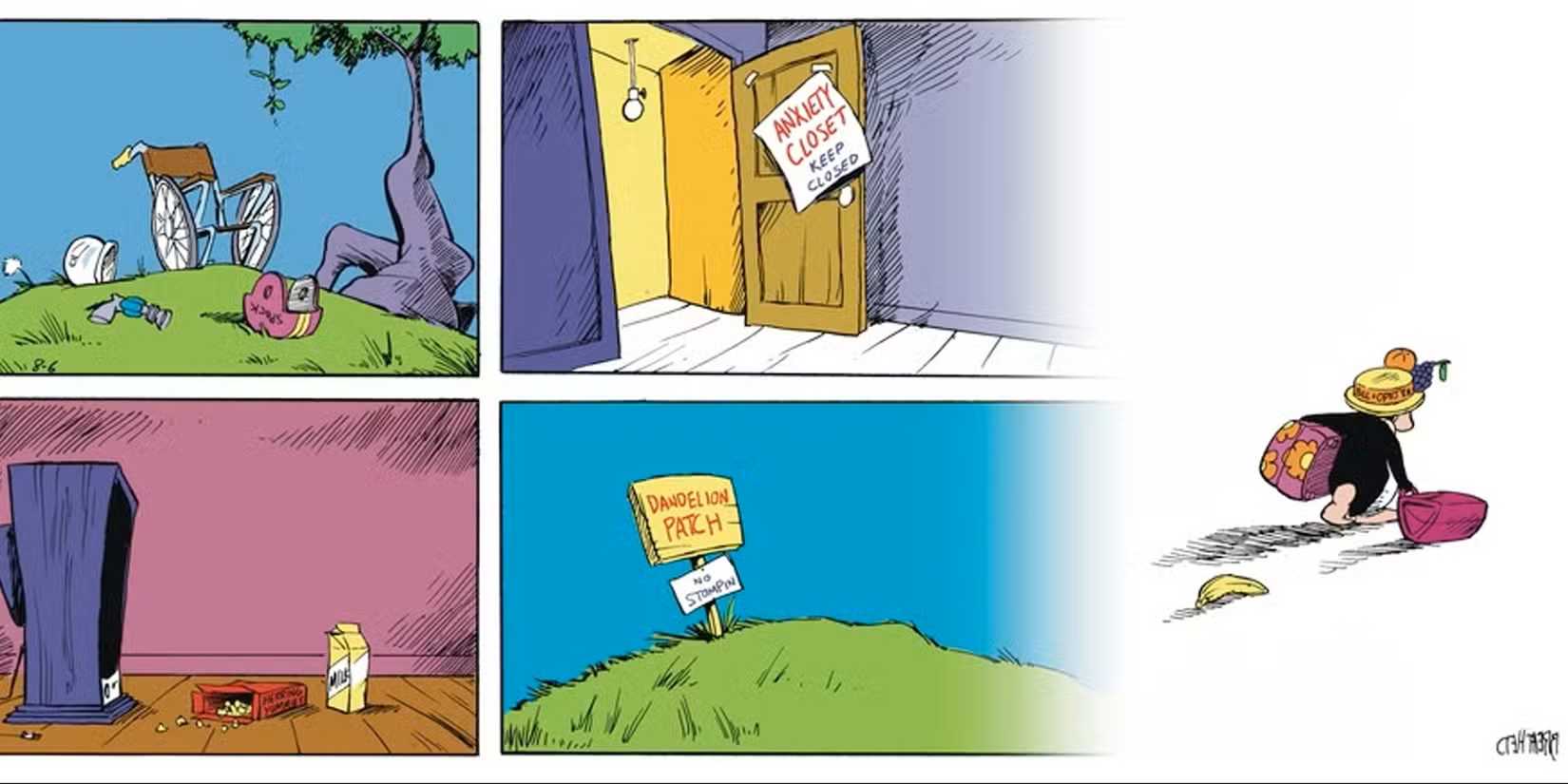 Bloom County Final strip