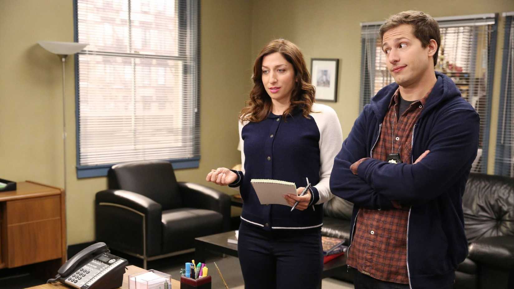 Gina and Jake on Brooklyn Nine-Nine
