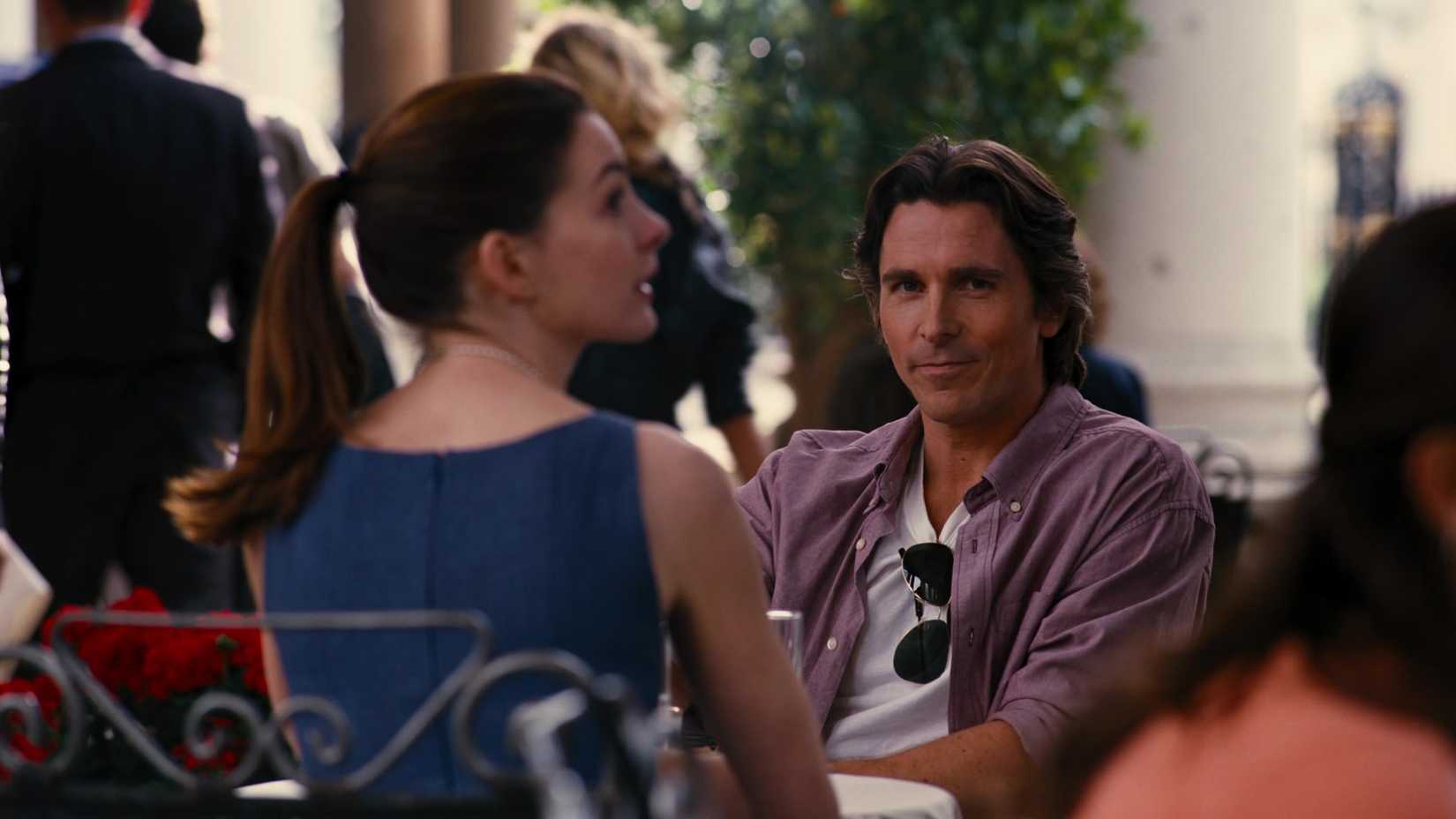 Bruce and Selina at the end of The Dark Knight Rises