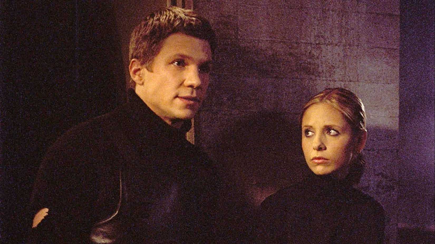 Buffy and Riley in the Buffy the Vampire Slayer episode "As You Were."