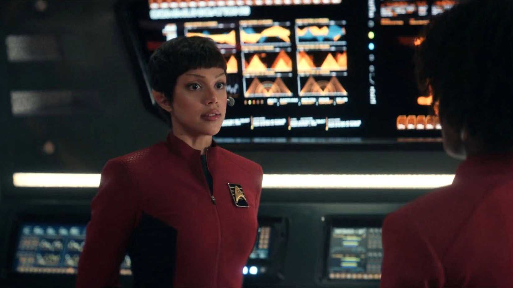 Cadet A'Sha and Uhura
