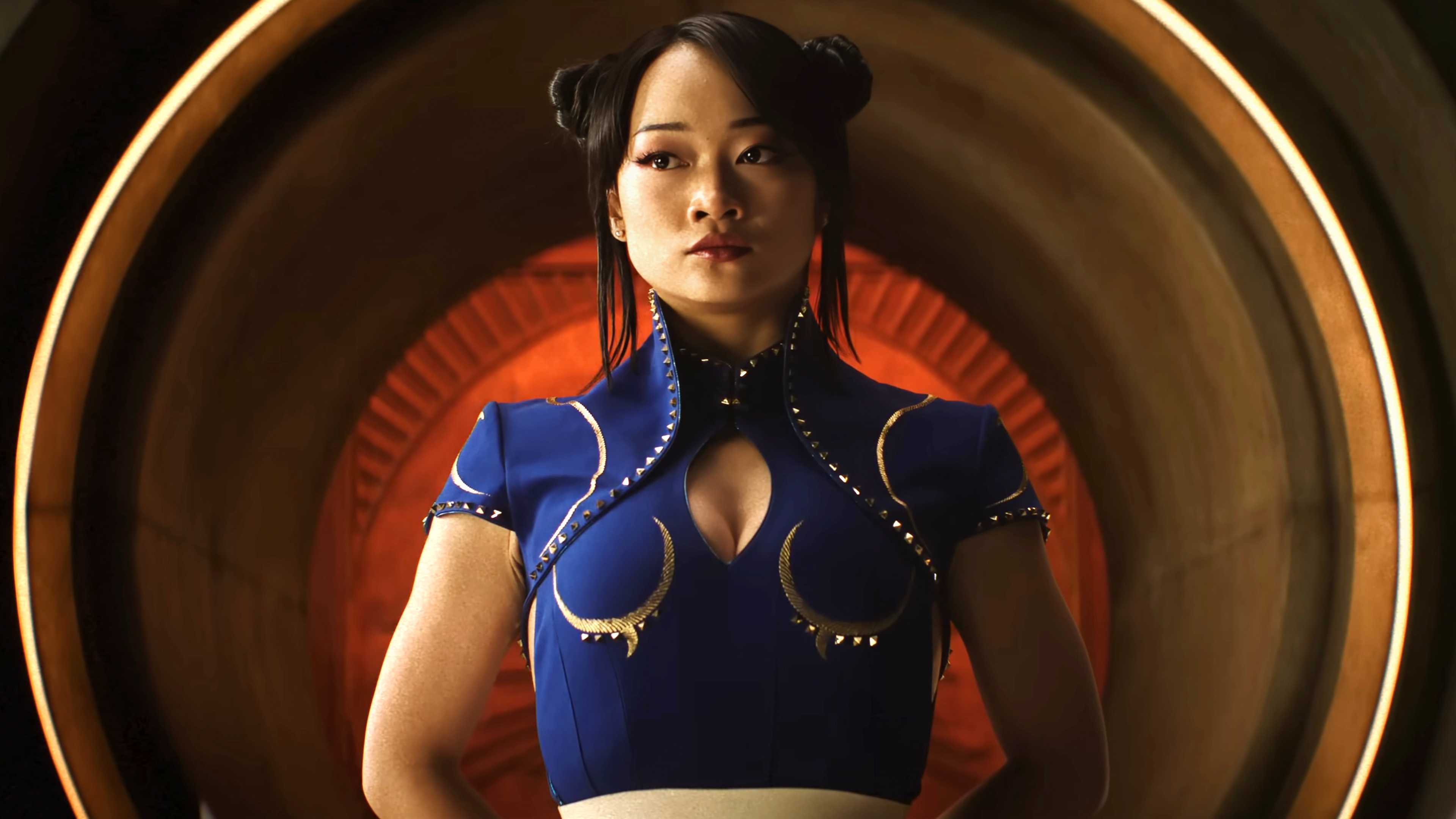 Callina Liang's Chun-Li standing resolute in Street Fighter