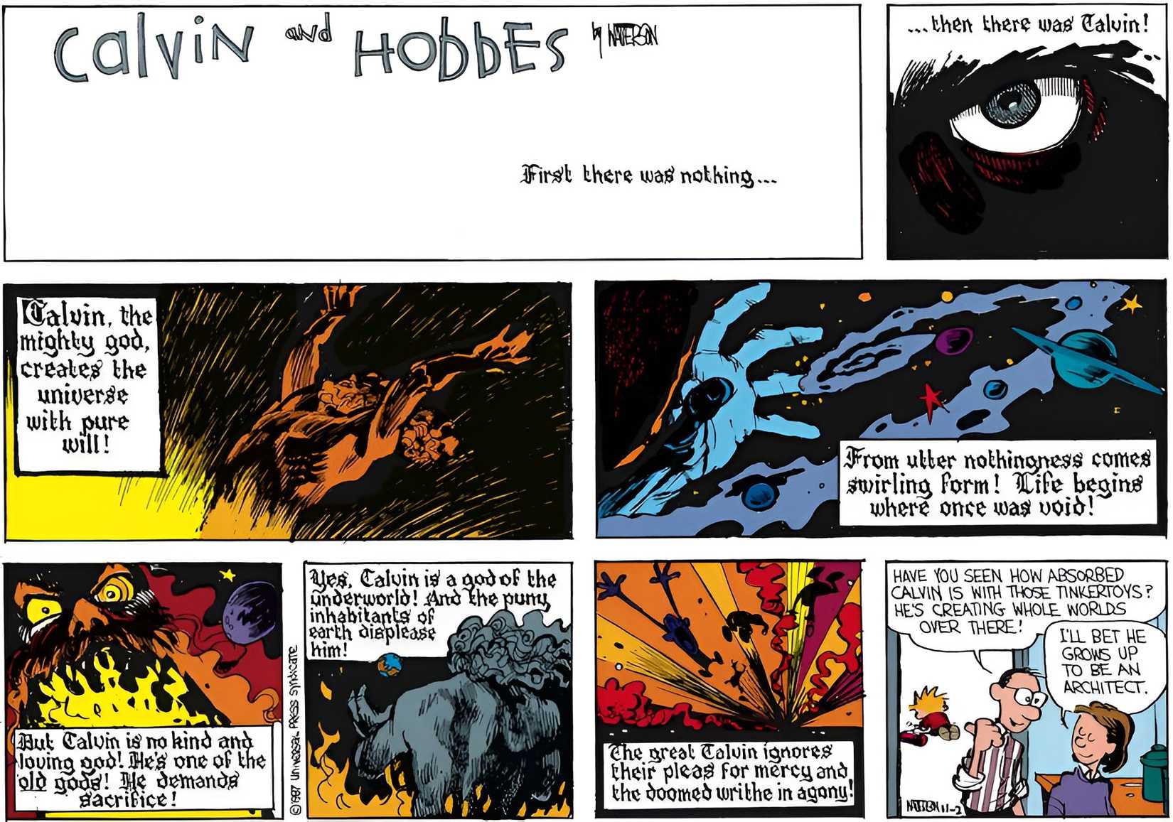 5 Calvin & Hobbes Comics With The Best Art