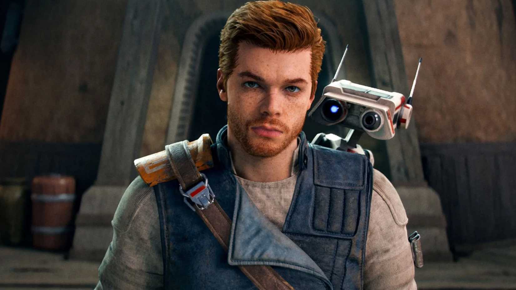 Cameron Monaghan as Cal Kestis in Star Wars Jedi Survivor 