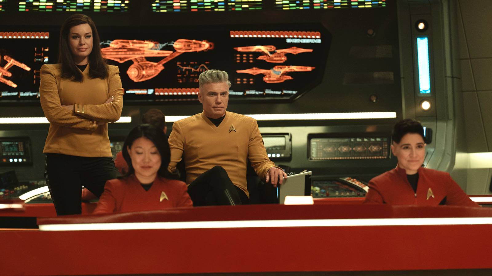 Captain Pike's female bridge