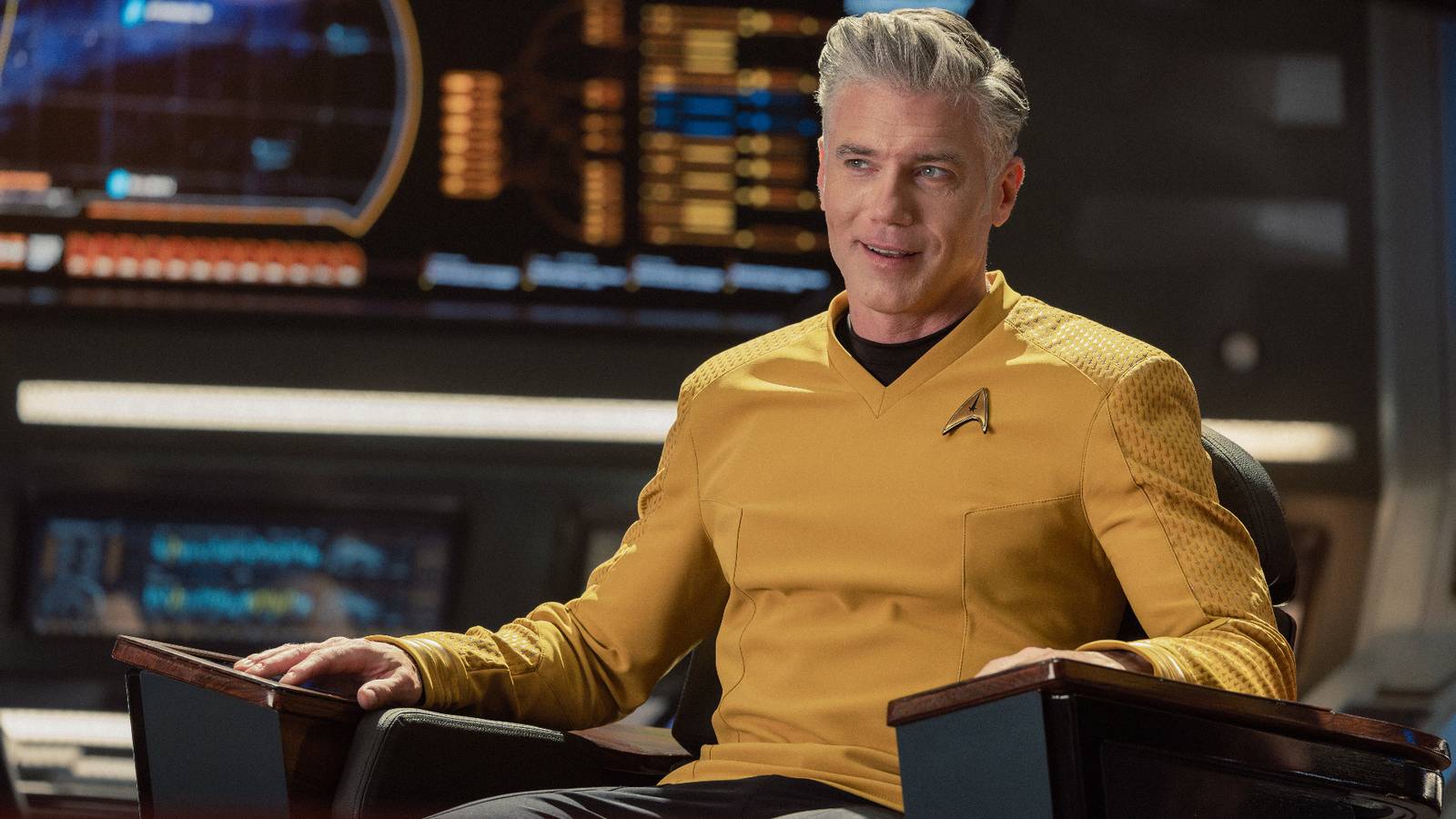 Due attori si incontrano durante un evento Star Trek, celebrando il 60° anniversario della serie