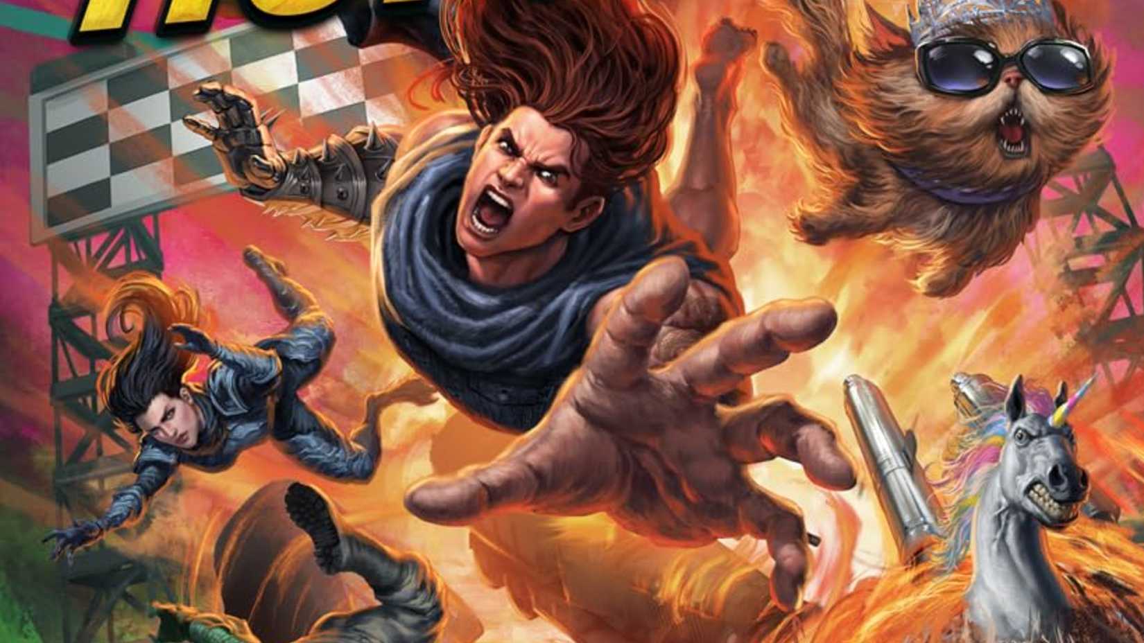 Carl on the cover of Dungeon Crawler Carl Book 8 A Parable of Horribles