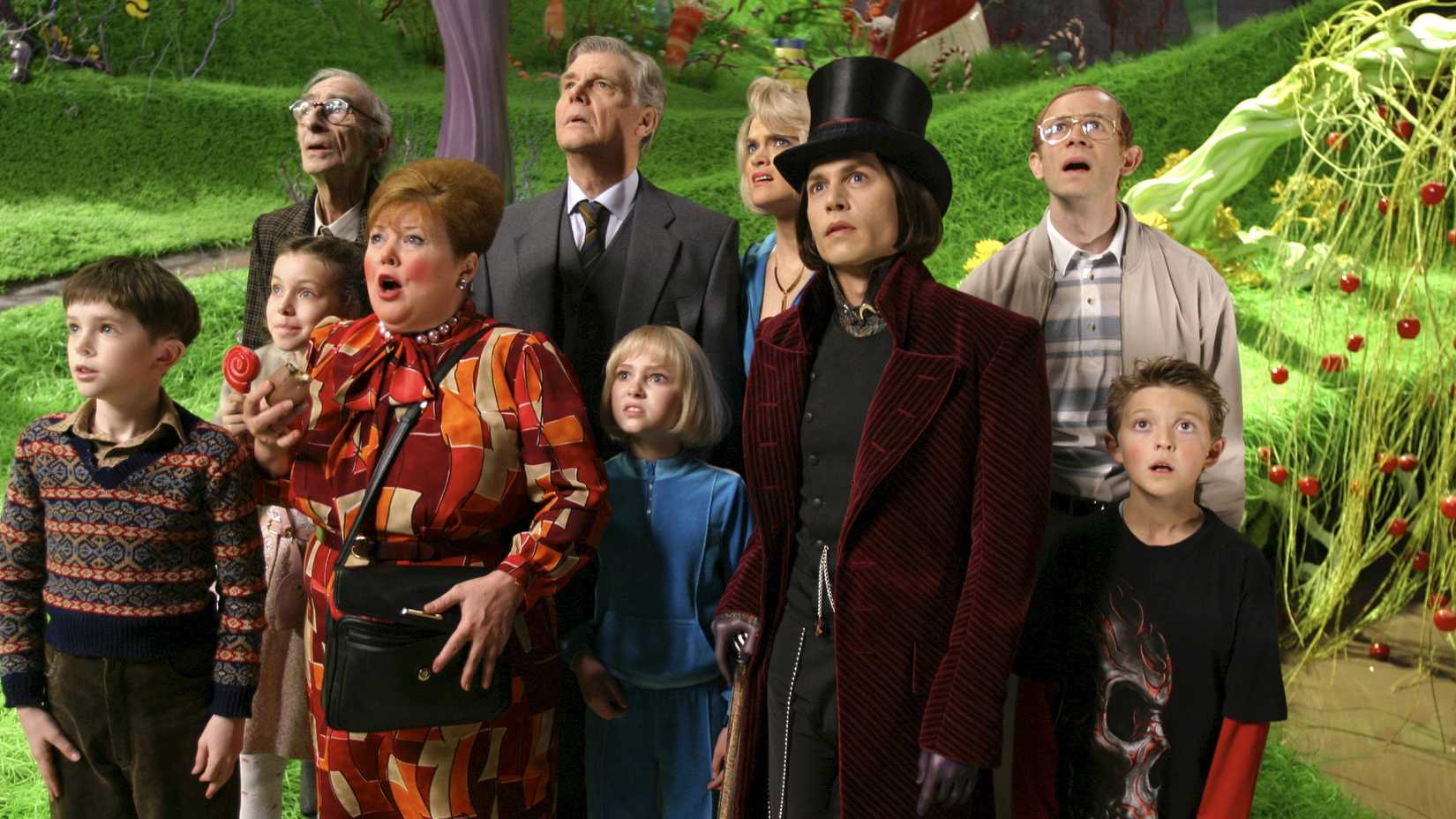 Charlie and the Chocolate Factory cast