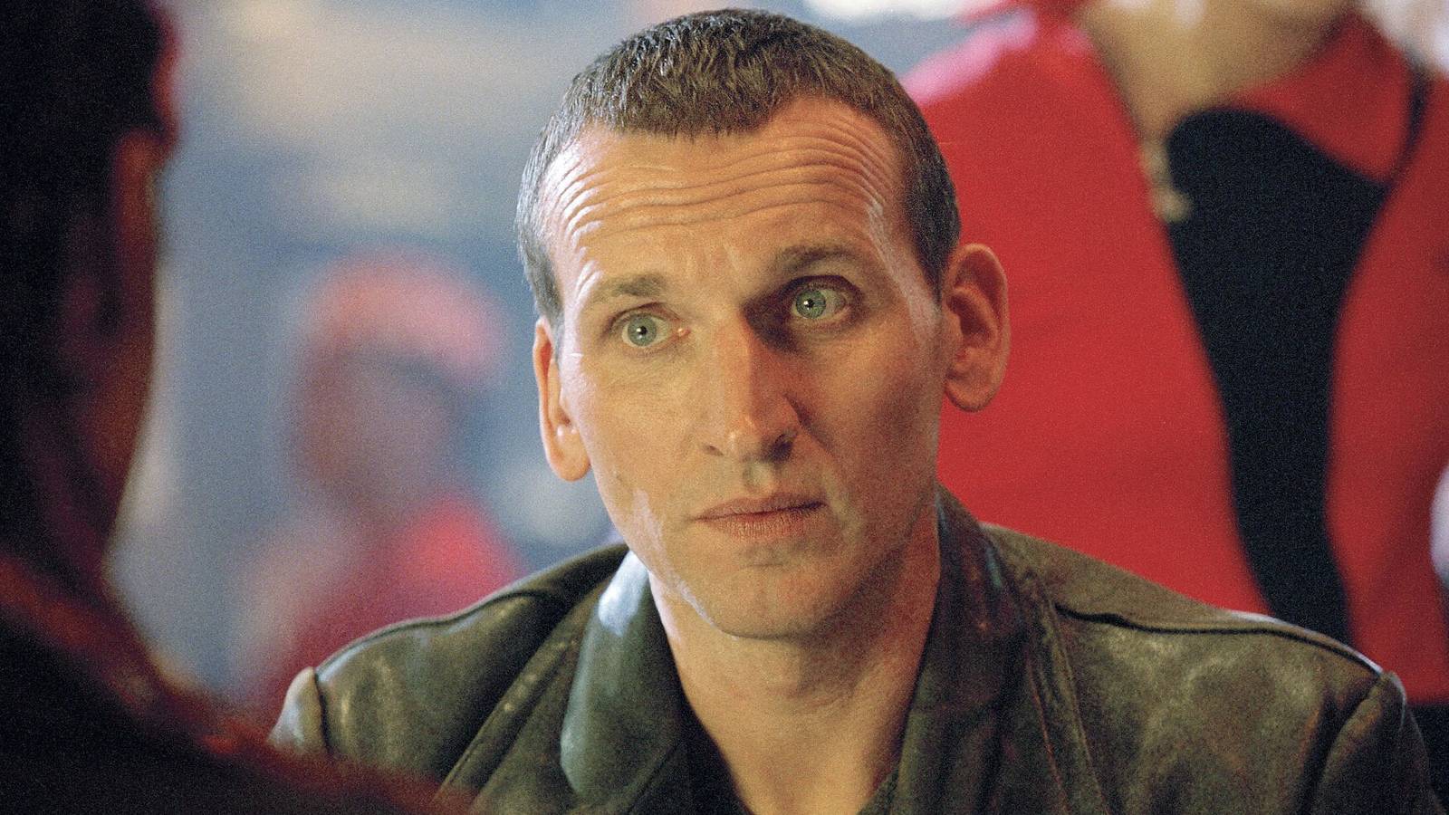 Christopher Eccleston as the Ninth Doctor in Doctor Who season 1