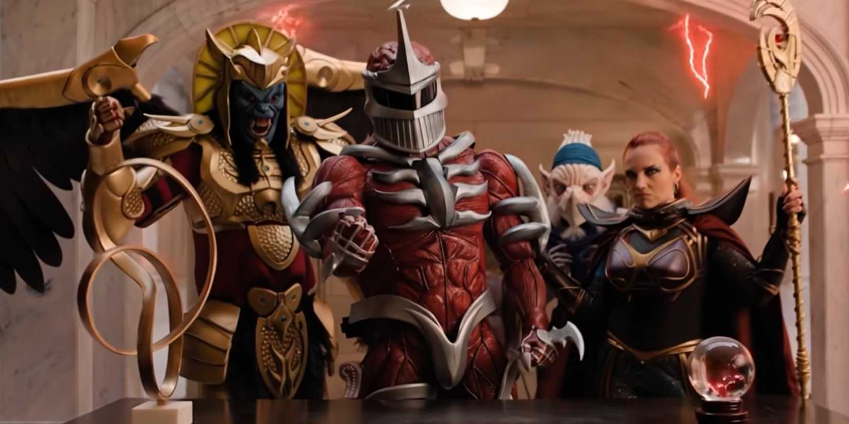 Classic MMPR villains in the Ninja Kidz x Power Rangers series