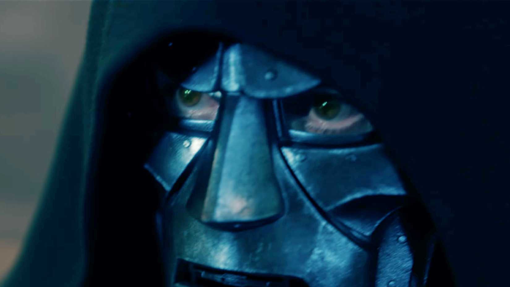 Close-Up of Doctor Doom (Robert Downey Jr) in Avengers Doomsday