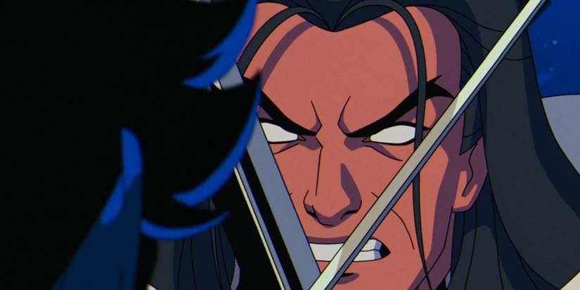 Close-up of Exodus fighting Nightcrawler in X-Men '97 season 2