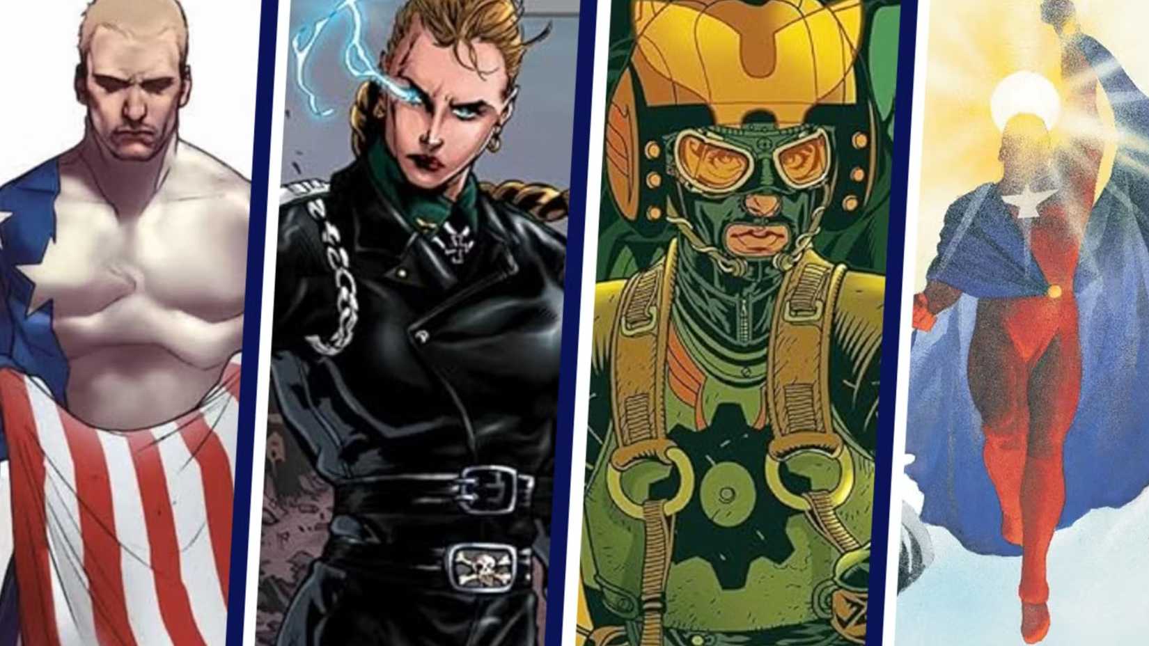 comics similar to the boys, including classwar, uber, ex machina and asto city