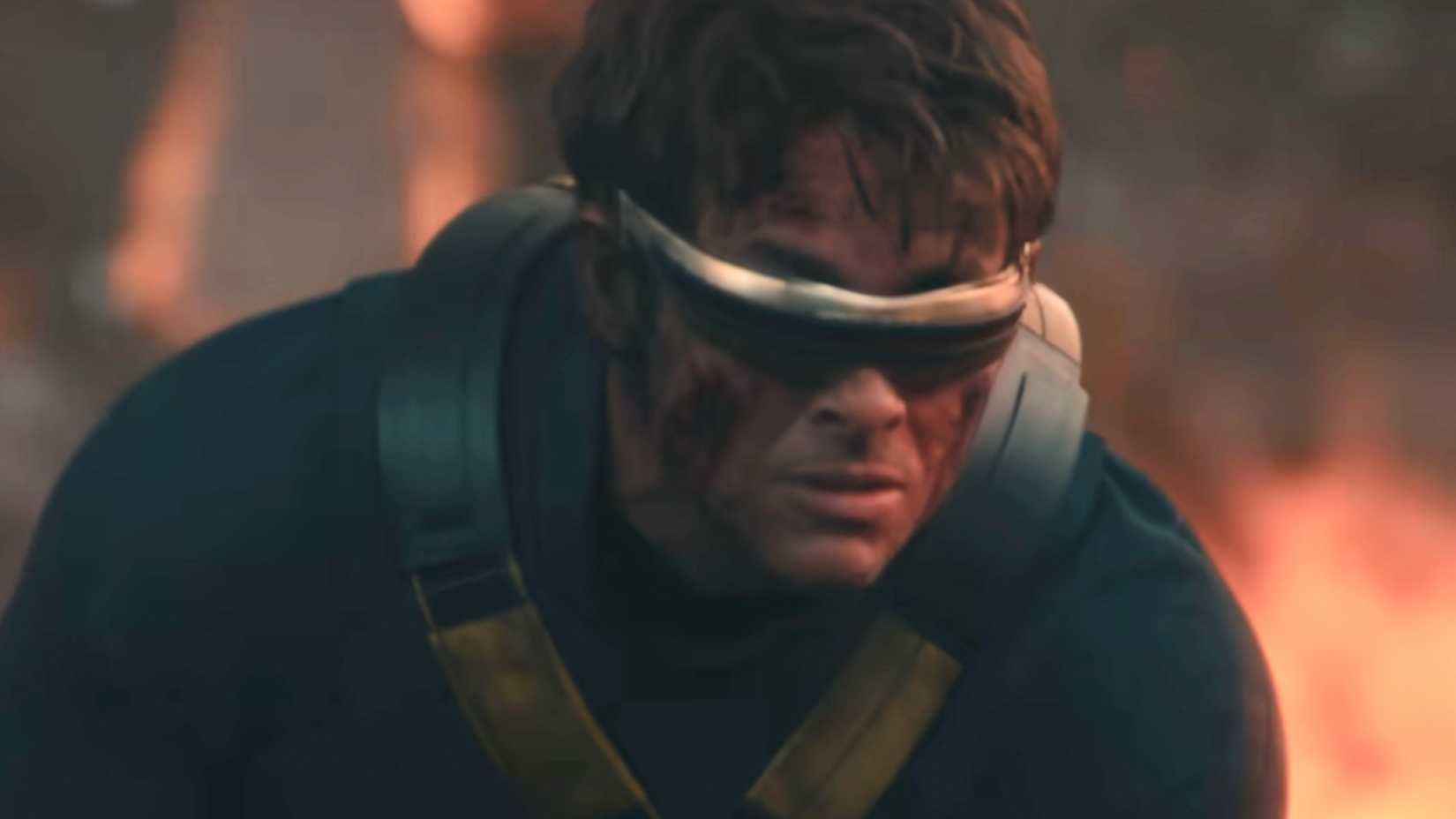 Cyclops Looking Up In Avengers Doomsday D23 Trailer