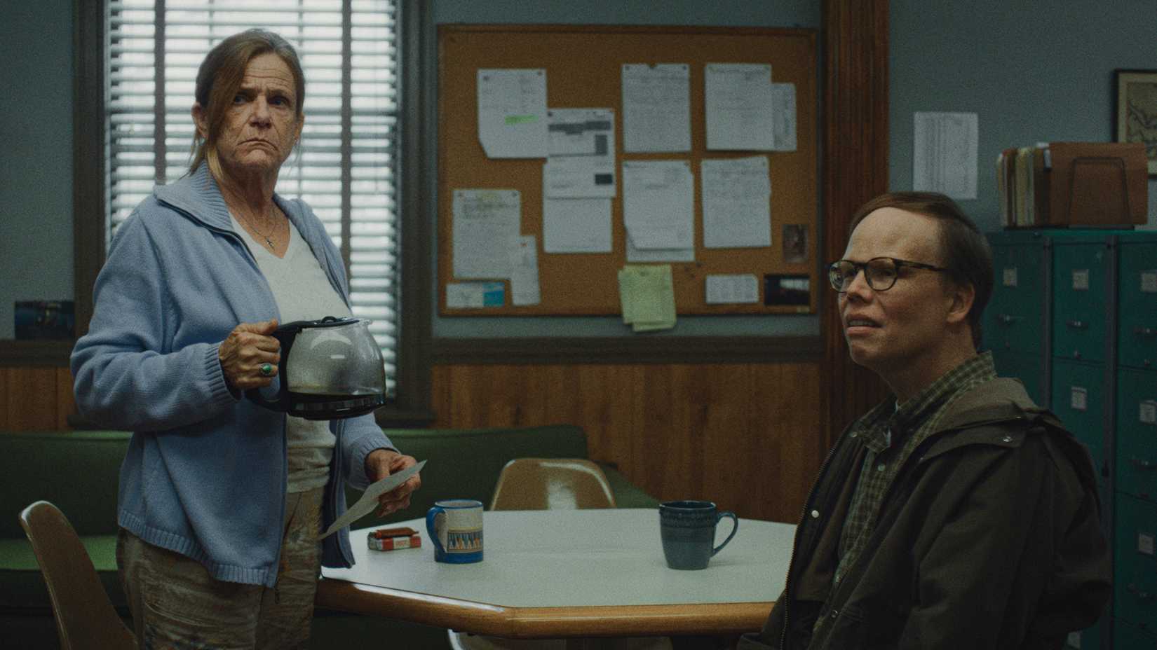 Dale Dickey and Jeff Hiller in Widow's Bay