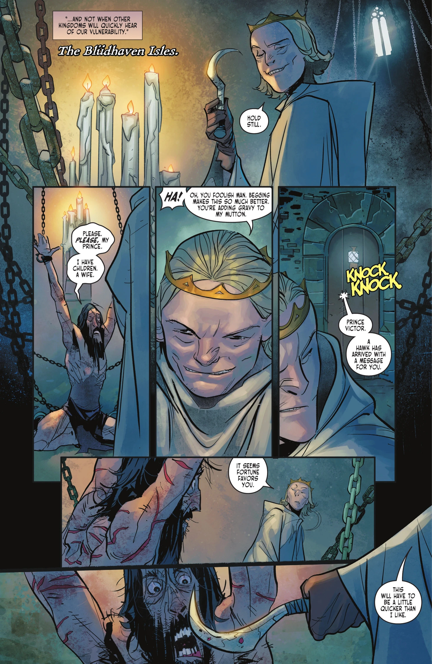Dark Knights of Steel II Introduces Prince Victor Falcone as Zsasz