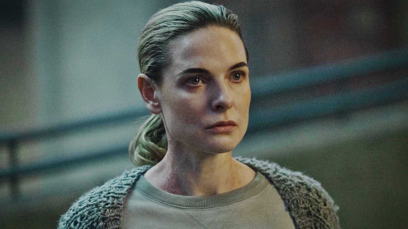 Rebecca Ferguson’s Juliette looking intense in Silo season 3