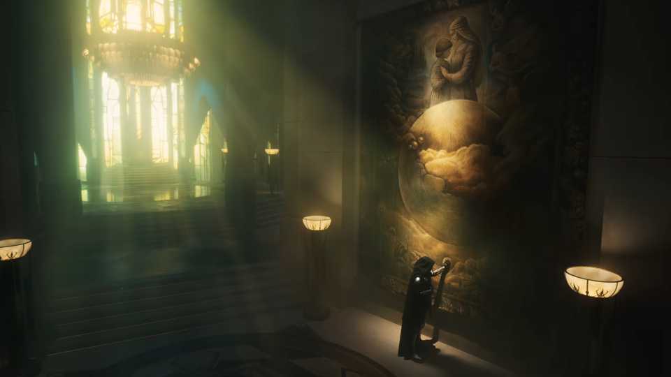 Doctor Doom de frente para mural em Avengers: Doomsday